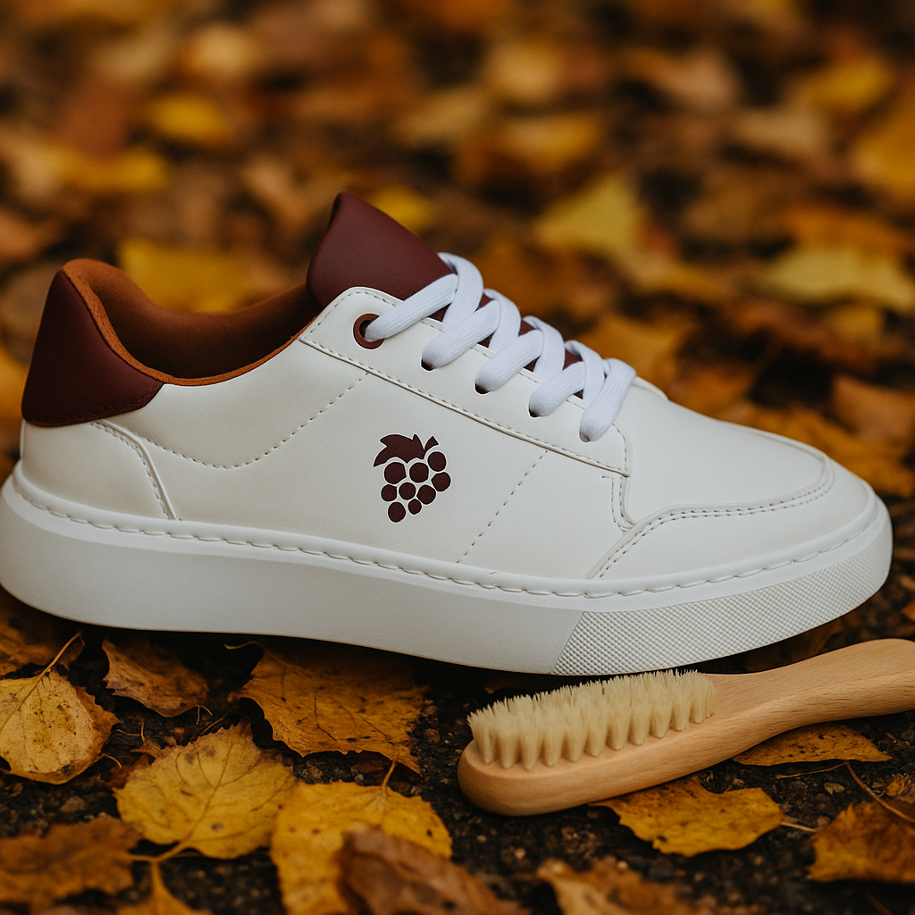 So bleibt dein Pfalz Sneaker strahlend weiß – Schuhpflege im Herbst