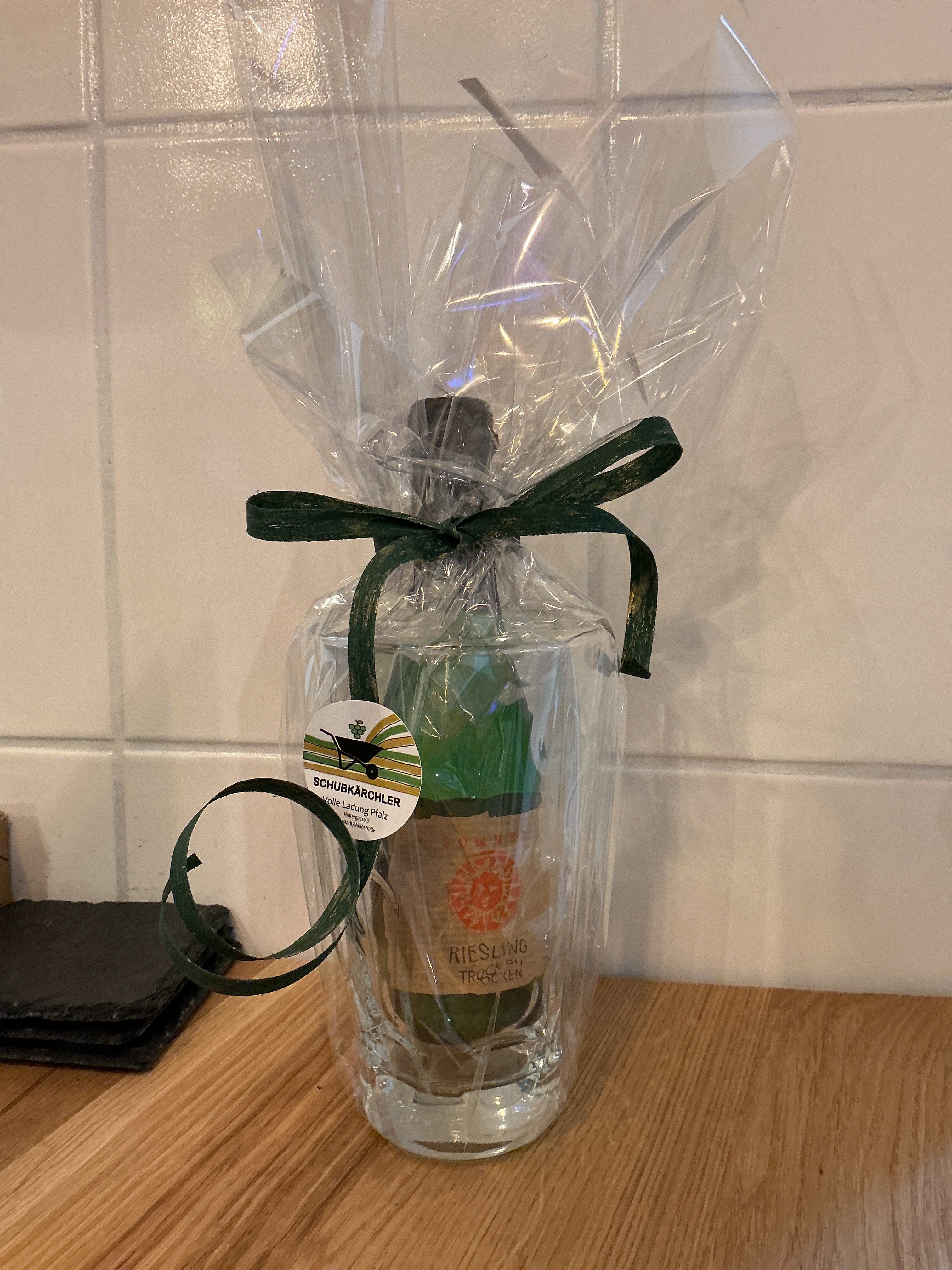 Geschenkset Riesling & Glas