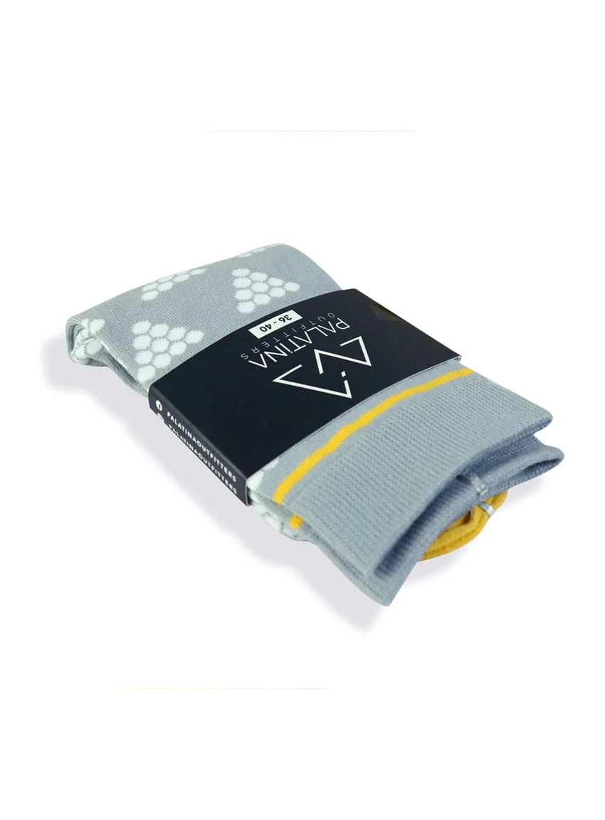 Socken #TRAUBE light grey