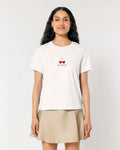 T-Shirt #HERZKERSCH weiß