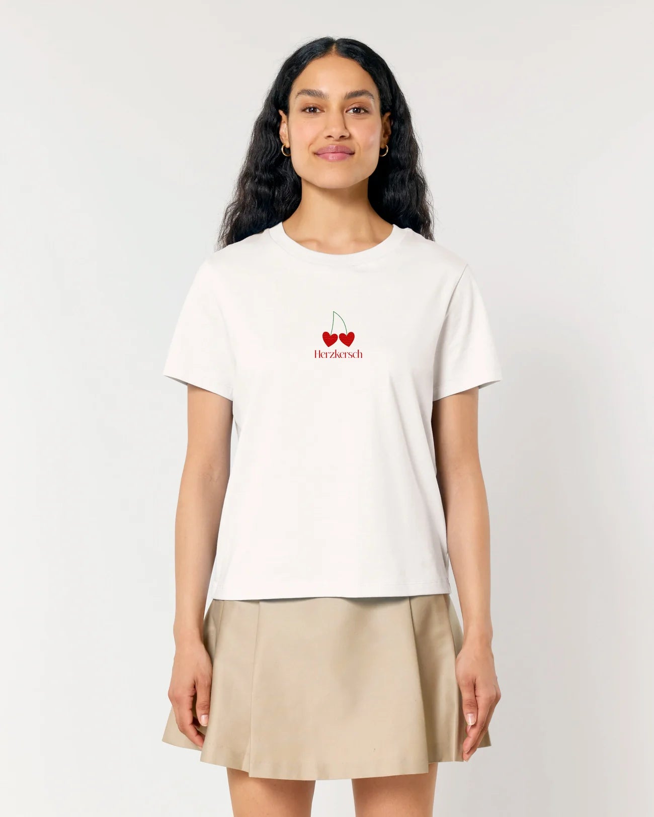 T-Shirt #HERZKERSCH blau