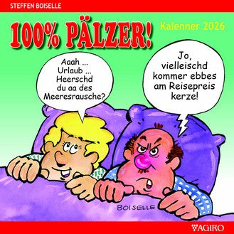 100% PÄLZER!
Monatskalender