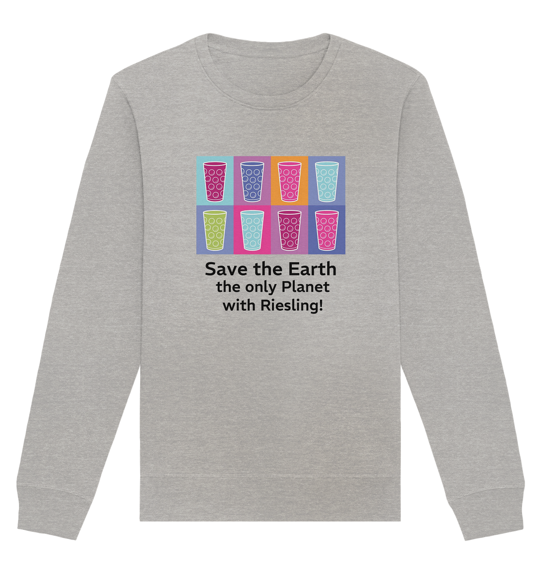 Save the Riesling - Organic Basic Unisex Sweatshirt