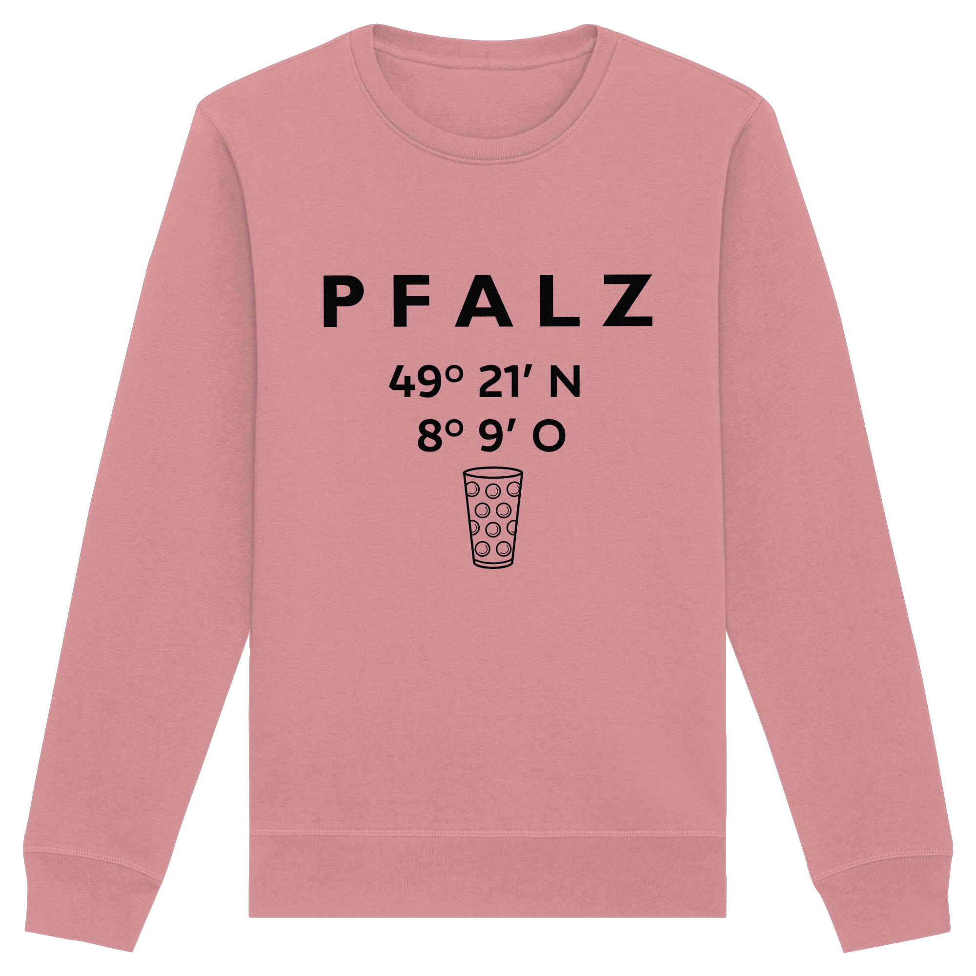 Pfalz Koordinaten - Organic Basic Unisex Sweatshirt