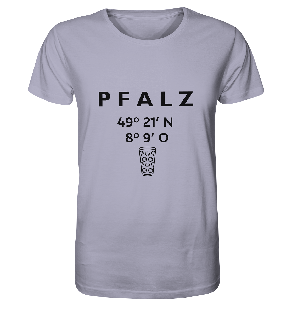 Pfalz Koordinaten - Organic Shirt